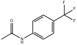 N1-[4-(三氟甲基0苯基]乙酰氨 结构式