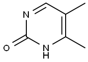 4,5-二甲基-2-羟基嘧啶 结构式