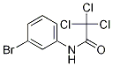 AcetaMide, N-(3-broMophenyl)-2,2,2-trichloro- Structure