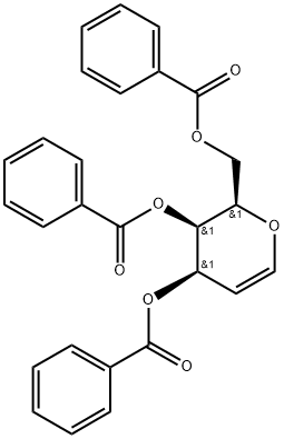 TRI-O-BENZOYL-D-GALACTAL Structure