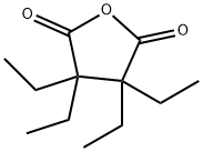 3,3,4,4-tetraethyloxolane-2,5-dione Structure