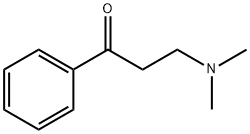 3-(DIMETHYLAMINO)-1-PHENYLPROPAN-1-ONE Struktur