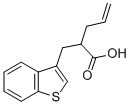 alpha-allylbenzo[b]thiophene-3-propionic acid Structure