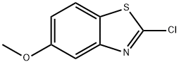 2-クロロ-5-メトキシベンゾチアゾール 化学構造式
