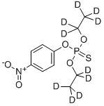 パラチオン‐D10(ジエチル‐D10) 化学構造式