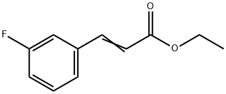 3-氟肉桂酸乙酯 结构式