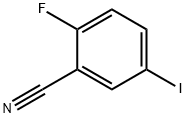 2-氟-5-碘苯腈, 351003-36-6, 结构式