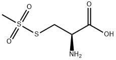 (R)-2-アミノ-2-カルボキシエチルメタンチオスルホン酸 化学構造式