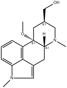 1,6-ジメチル-10-メトキシエルゴリン-8β-メタノール 化学構造式