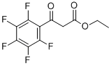 Ethyl (pentafluorobenzoyl)acetate Struktur