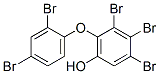 6-羟基-2,2',3,4,4'-五溴联苯醚 结构式