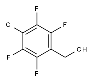 4-氯-2,3,5,6-四氟苯甲醇 结构式
