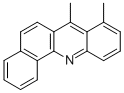 7,8-ジメチルベンゾ[c]アクリジン 化学構造式