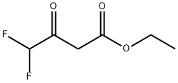 4,4-二氟乙酰乙酸乙酯, 352-24-9, 结构式