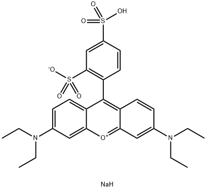 Sulforhodamine B Structure