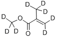 2-(2H3)メチル(3,3-2H2)プロペン酸(2H3)メチル 化学構造式