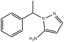 1-(1-苯乙基)-1H-吡唑-5-胺 结构式