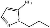 1-丙基-1H-吡唑-5-胺 结构式