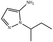 1-(仲丁基)-1H-吡唑-5-胺 结构式