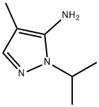 1-isopropyl-4-methyl-1H-pyrazol-5-amine(SALTDATA: FREE) 结构式