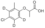 2-(4-クロロ-2-メチルフェノキシ-D3)プロピオン酸