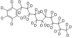 烷基苯-D30, 352431-29-9, 结构式