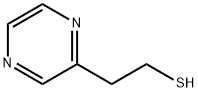 2-吡嗪基乙硫醇, 35250-53-4, 结构式