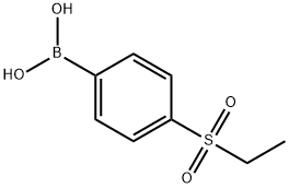 4-磺酸乙酯苯硼酸 结构式
