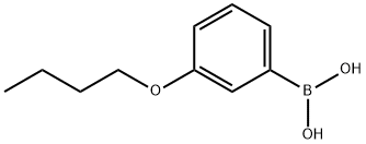3-ブトキシフェニルボロン酸 化学構造式