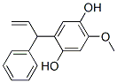 5-Methoxy-2-(1-phenyl-2-propenyl)hydroquinone 结构式