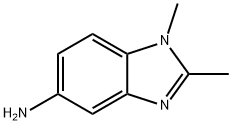 1,2-二甲基-1H-1,3-苯并二唑-5-胺 结构式