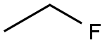 一氟乙烷, 353-36-6, 结构式