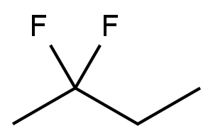 2,2-difluorobutane Structure