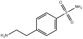 4-(2-氨乙基)苯磺酰胺 结构式