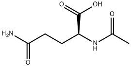 N-乙酰-L-谷氨酰胺, 35305-74-9, 结构式