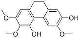 9,10-Dihydro-3,6,7-trimethoxy-2,5-phenanthrenediol 结构式