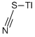 硫氰酸铊(I), 3535-84-0, 结构式