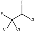 1,2-ジフルオロ-1,1,2-トリクロロエタン 化学構造式