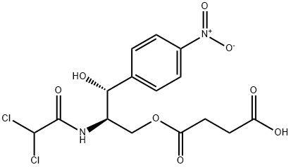 Chloramphenicol hemisuccinate Structure
