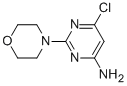 6-氯-2-吗啉嘧啶-4-胺, 3549-05-1, 结构式