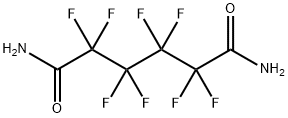 2,2,3,3,4,4,5,5-オクタフルオロヘキサンジアミド 化学構造式