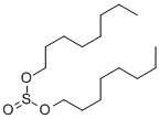 dioctyl sulphite Struktur