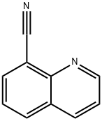 8-氰基喹啉, 35509-27-4, 结构式