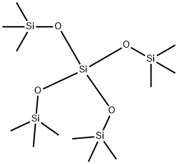 1,1,1,5,5,5-ヘキサメチル-3,3-ビス(トリメチルシロキシ)ペンタントリシロキサン 化学構造式