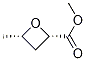 cis-4-Methyl-oxetane-2-carboxylic acid methyl ester Structure