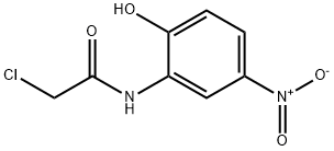 2-氯-N-(2-羟基-5-硝基苯基)乙酰胺 结构式