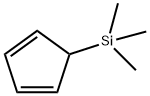 环戊二炔三甲基硅烷, 3559-74-8, 结构式