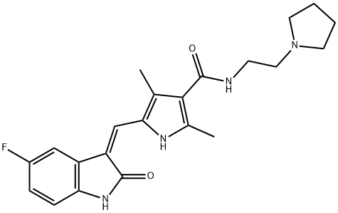 Toceranib, 356068-94-5, 结构式