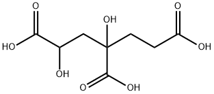 1,3-ジヒドロキシ-1,3,5-ペンタントリカルボン酸 化学構造式