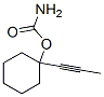 Cyclohexanol,1-(1-propynyl)-,carbamate(8CI) Structure
